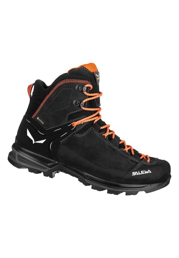 Buty Trekkingowe Męskie Salewa Mtn Trainer 2 Mid Gtx. Kolor: pomarańczowy, wielokolorowy, czarny, brązowy. Materiał: materiał, syntetyk