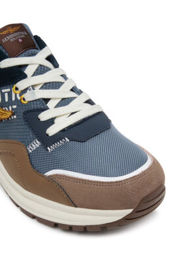 Aeronautica Militare Sneakersy 251SC286CT3543 Kolorowy. Materiał: skóra, zamsz. Wzór: kolorowy