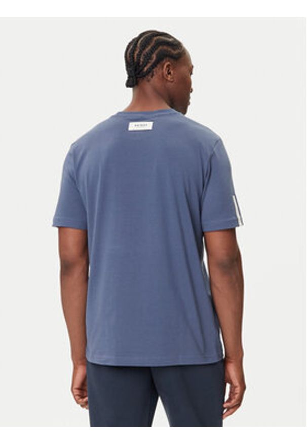 Adidas - adidas T-Shirt ALL SZN JX5083 Beżowy Loose Fit. Kolor: beżowy. Materiał: bawełna