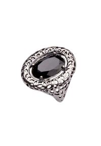 Polcarat Design - Srebrny pierścionek z cyrkonią PK 1543. Materiał: srebrne. Kolor: srebrny. Wzór: aplikacja. Kamień szlachetny: cyrkonia #1
