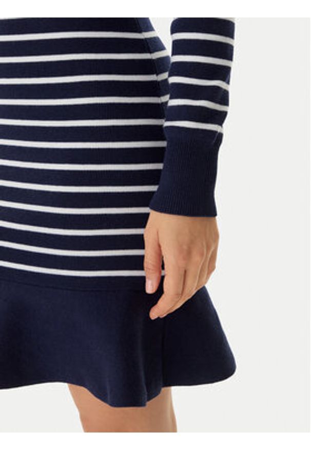 Guess Sukienka dzianinowa W5BK47 Z0422 Granatowy Regular Fit. Kolor: niebieski. Materiał: syntetyk