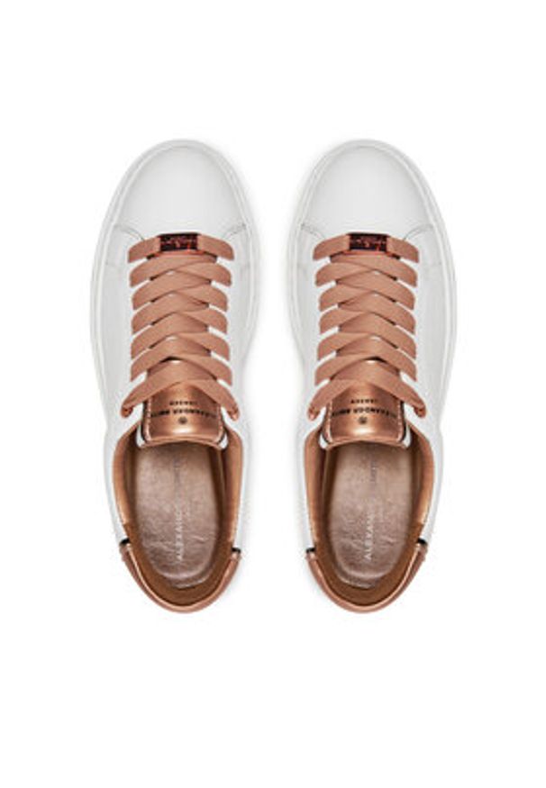 Alexander Smith Sneakersy London 8250 Biały. Kolor: biały. Materiał: skóra