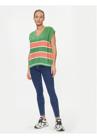 Tommy Jeans Sweter DW0DW15855 Zielony Regular Fit. Kolor: zielony. Materiał: syntetyk #3