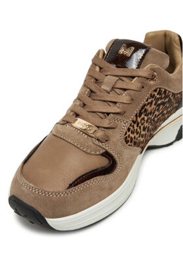 MEXX Sneakersy MI001008843W Szary. Kolor: szary. Materiał: skóra, zamsz