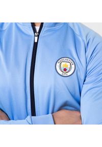 MANCHESTER CITY - Dres piłkarski dla dorosłych Manchester City. Kolor: niebieski. Materiał: dresówka. Sport: piłka nożna #2