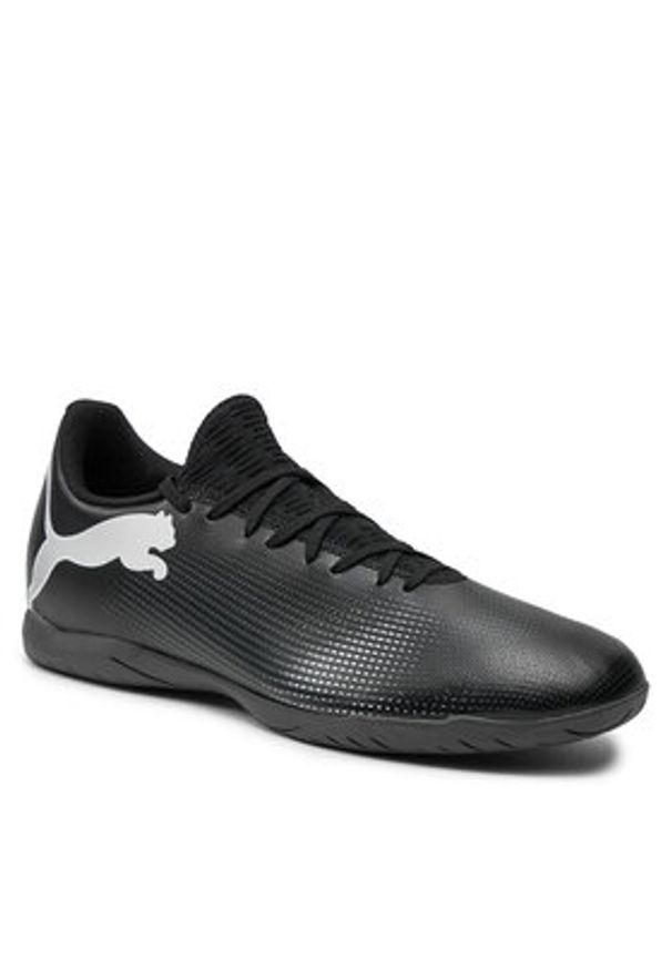 Puma Buty do piłki nożnej Future 7 Play It 10772702 02 Czarny. Kolor: czarny. Materiał: skóra