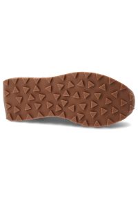 Sneakersy damskie Filippo, skóra naturalna zamszowe wstawki sznurowany fason gruba amortyzująca podeszwa okrągły nosek, niebieskie, DP7754/26. Okazja: na co dzień, na spacer. Nosek buta: okrągły. Zapięcie: sznurówki. Kolor: beżowy. Materiał: skóra, zamsz. Szerokość cholewki: normalna. Styl: casual, klasyczny, elegancki #7