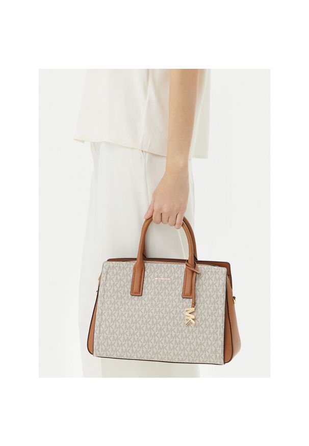 Torebka MICHAEL Michael Kors. Kolor: kremowy