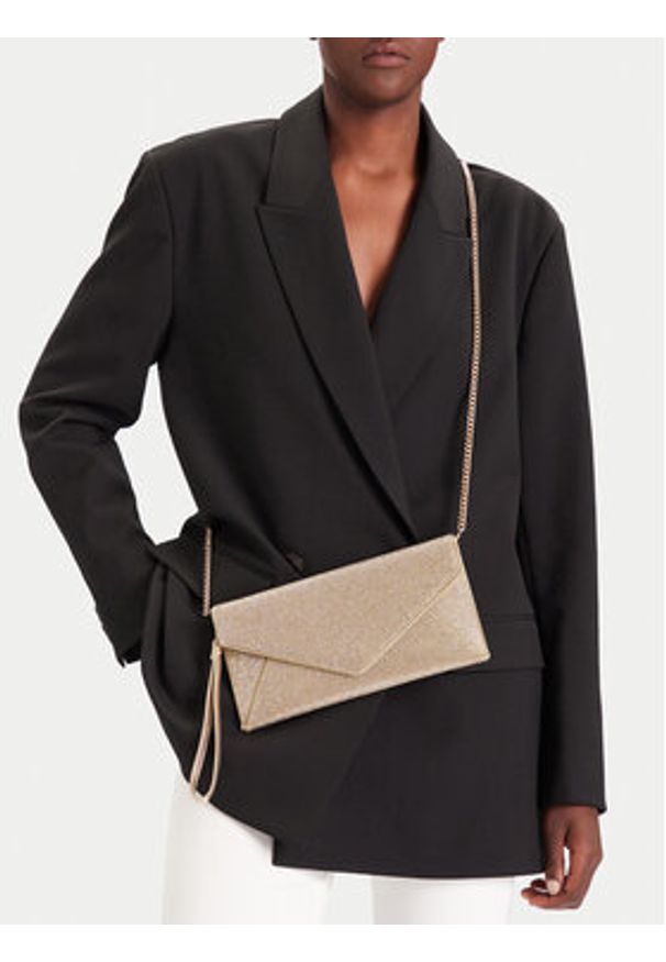 Aldo Torebka Kelchi 14076880 Złoty. Kolor: złoty. Materiał: skórzane