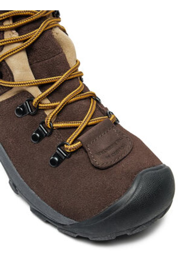 keen - Keen Trekkingi Pyrenees Waterproof Hiking Boot 1029722 Brązowy. Kolor: brązowy. Materiał: zamsz, skóra