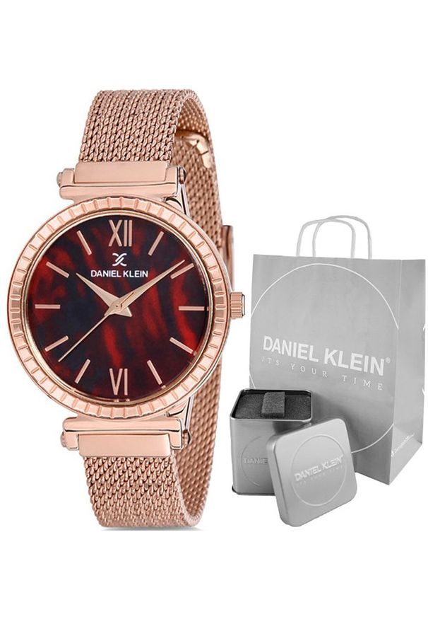 Zegarek Daniel Klein Zegarek damski Daniel Klein ANDREA SIATKA mesh. Materiał: mesh