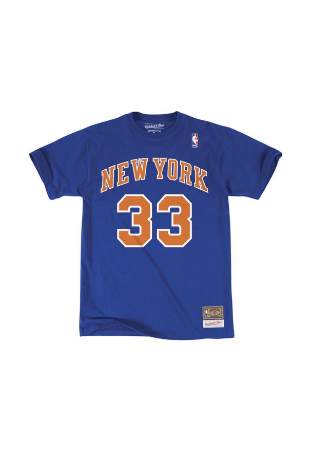 Koszulka Mitchell & Ness Patrick Ewing. Kolor: niebieski. Sport: koszykówka