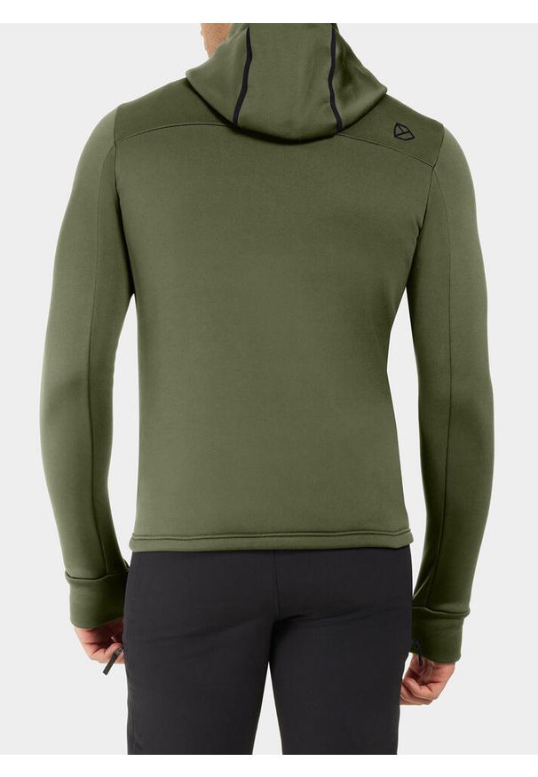 Kurtka hybrydowa męska Didriksons Zuko Full Zip 2. Kolor: zielony