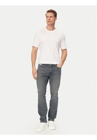 Calvin Klein T-Shirt LV04LF243G Biały Regular Fit. Kolor: biały. Materiał: bawełna #4