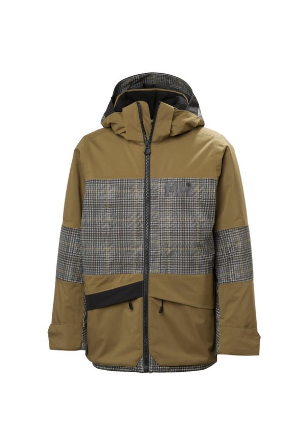 Dziecięca kurtka narciarska Helly Hansen Summit 2.0. Kolor: brązowy. Sezon: zima. Sport: narciarstwo