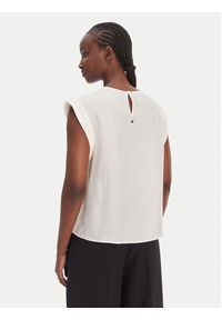 BOSS Bluzka C_Irnette 50543548 Écru Regular Fit. Materiał: wiskoza #4