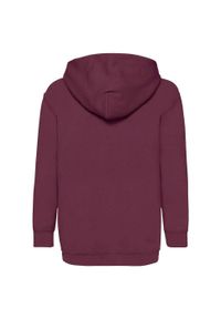 FRUIT OF THE LOOM - Bluza Z Kapturem Dla Dzieci. Typ kołnierza: kaptur. Kolor: czerwony, wielokolorowy, brązowy