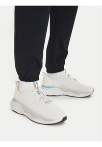 Clarks Sneakersy Pace Rise 26187374 Biały. Kolor: biały. Materiał: materiał #1