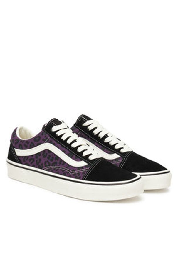 Vans Tenisówki Old Skool VN000D7Z6N01 Fioletowy. Kolor: fioletowy. Materiał: zamsz, skóra