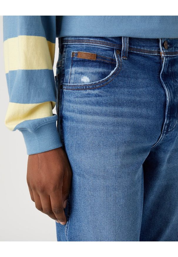 Wrangler - WRANGLER TEXAS MĘSKIE SPODNIE JEANSOWE JEANSY BE COOL W121YLZ91 112330694
