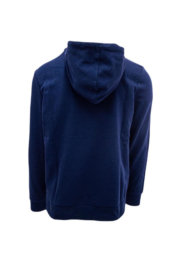 Bluza z kapturem Diadora Big Logo, Mężczyźni. Typ kołnierza: kaptur. Kolor: niebieski. Materiał: bawełna, materiał