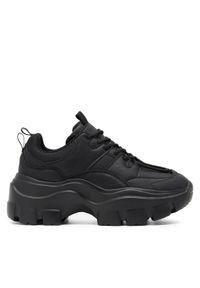 DeeZee Sneakersy LIV WAG1252301A Czarny. Kolor: czarny. Materiał: materiał