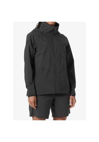 Kurtka przeciwdeszczowa damska Helly Hansen W HP Racing Hooded Jacket. Kolor: czarny