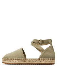 Marc O'Polo Espadryle 40315613802305 Khaki. Kolor: brązowy. Materiał: zamsz, skóra #4