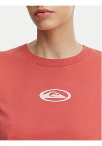 Quiksilver T-Shirt Standard EQWZT03197 Bordowy Regular Fit. Kolor: czerwony. Materiał: bawełna #3