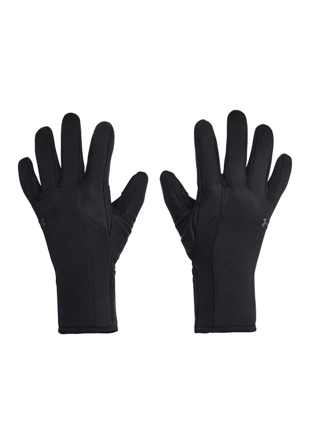 Rękawiczki trekkingowe damskie Under Armour Storm Fleece. Kolor: czarny. Sport: turystyka piesza