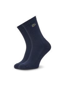 Lacoste Zestaw 3 par wysokich skarpet unisex RA4182 Kolorowy. Materiał: materiał, bawełna. Wzór: kolorowy #4