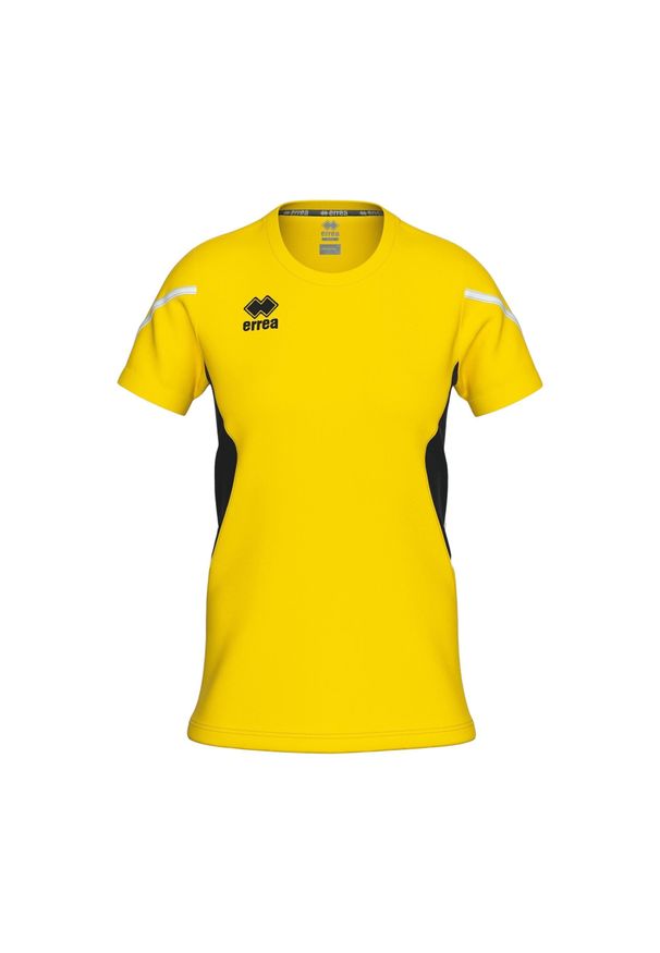 ERREA - Damska Koszulka Errea Corinne. Kolor: żółty, wielokolorowy, czarny. Sport: piłka nożna