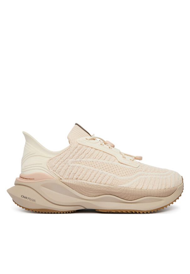 Clarks Sneakersy Pace Rise. 26187828 Beżowy. Kolor: beżowy. Materiał: materiał