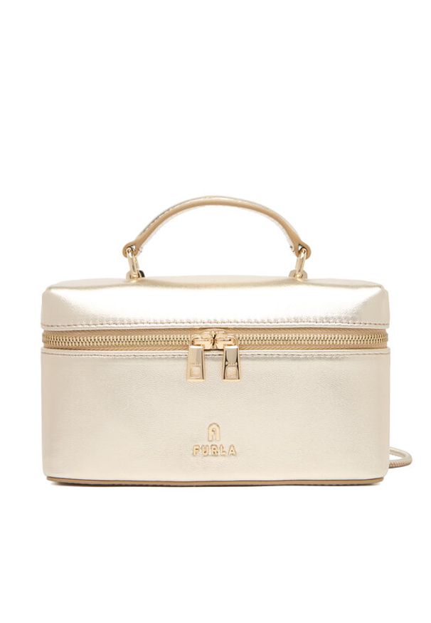 Furla Torebka WE00625 BX3973 CN CGD00 1007 Złoty. Kolor: złoty. Materiał: skórzane