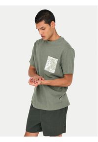 Only & Sons T-Shirt 22025286 Zielony Regular Fit. Kolor: zielony. Materiał: bawełna #6