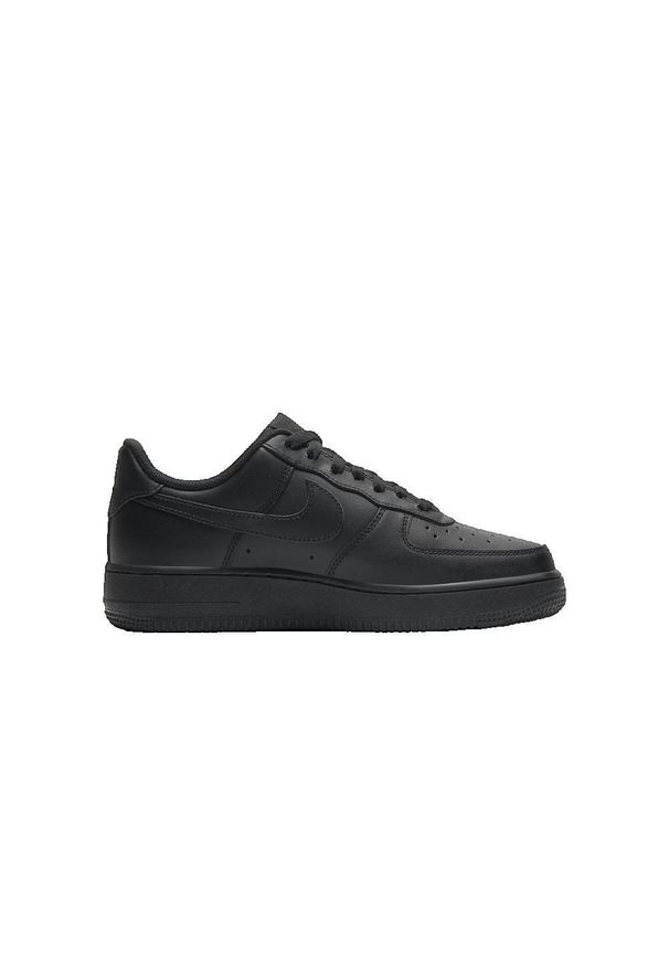 Buty Kobieta Nike Air Force 1 '07 czarny. Okazja: na co dzień. Kolor: czarny. Materiał: materiał, syntetyk, tkanina. Model: Nike Air Force
