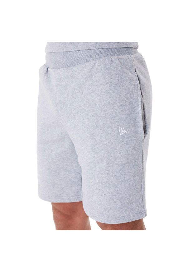 Spodenki męskie New Era Essentls Short. Kolor: szary. Sport: skateboard