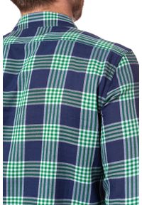 Wrangler - KOSZULA WRANGLER LS 1 PKT SHIRT AMAZON GREEN W5953ORUX. Kolor: zielony #8