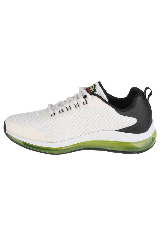 skechers - Buty sportowe Sneakersy męskie, Skechers Skech-Air Element 2.0 Lomarc. Kolor: biały. Sport: turystyka piesza