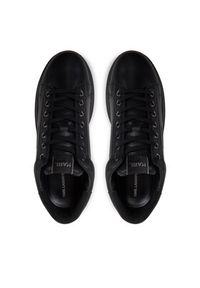 Karl Lagerfeld - KARL LAGERFELD Sneakersy Kapri KL52548F Czarny. Kolor: czarny. Materiał: skóra
