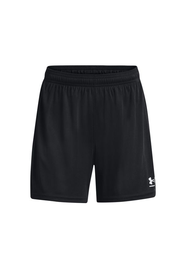 Szorty damskie Under Armour Challenger Knit. Kolor: czarny, biały, wielokolorowy. Sport: fitness