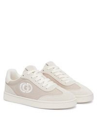 Guess Sneakersy 183329 Biały. Kolor: beżowy. Materiał: materiał #6