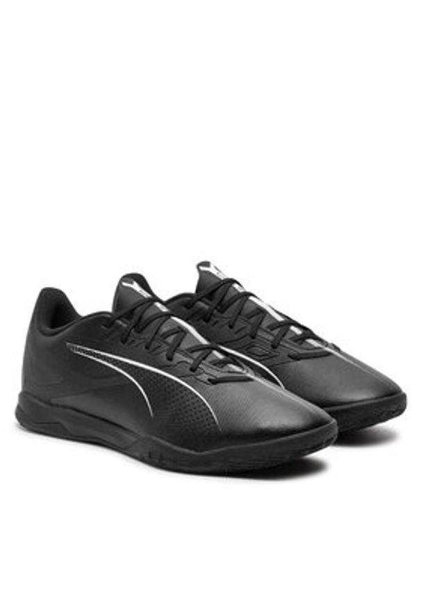 Puma Buty do piłki nożnej Ultra 5 Play It 107907 Czarny. Kolor: czarny. Materiał: skóra