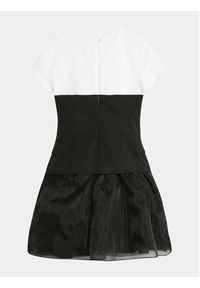 Karl Lagerfeld Kids Sukienka codzienna Z30086 S Czarny Regular Fit. Okazja: na co dzień. Kolor: czarny. Materiał: syntetyk. Typ sukienki: proste. Styl: casual #2