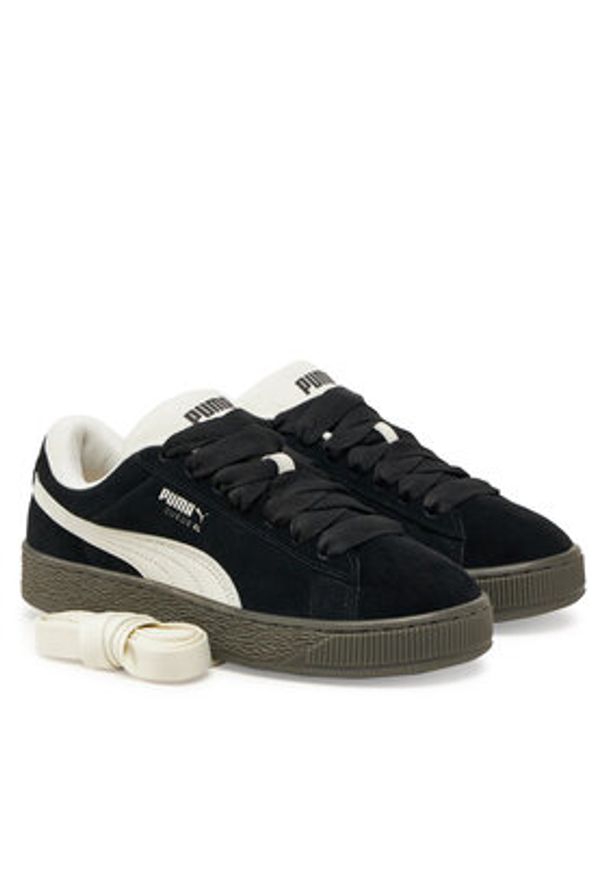 Puma Sneakersy Suede XL Quiet Lux 401251 02 Czarny. Kolor: czarny. Materiał: zamsz, skóra. Model: Puma Suede