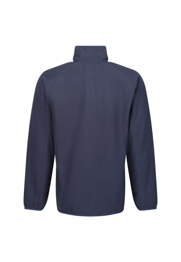 Regatta - Bluza Polarowa Męska Suwak Do Połowy Navigate. Kolor: niebieski. Materiał: polar. Sezon: zima. Styl: sportowy. Sport: turystyka piesza