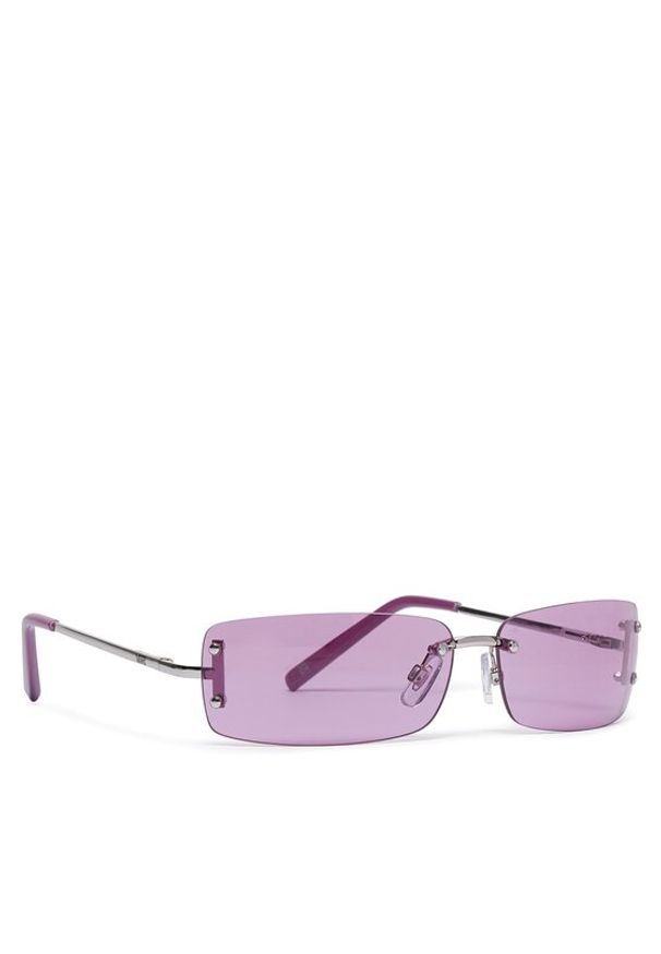 Vans Okulary przeciwsłoneczne Gemini Sunglasses VN000GMYCR31 Fioletowy. Kolor: fioletowy