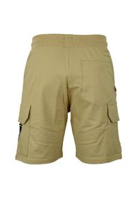 PEAK MOUNTAIN - Krótki Peak Mountain French Terry. Kolor: beżowy. Długość: krótkie. Sport: turystyka piesza #2