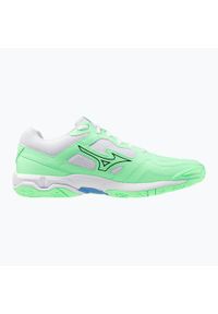 Buty do piłki ręcznej Mizuno Wave Phantom 3 Men. Kolor: czarny, zielony, wielokolorowy. Model: Mizuno Wave. Sport: piłka ręczna