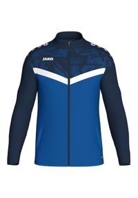 Dziecięca poliestrowa bluza dresowa Jako Iconic. Kolor: niebieski. Materiał: poliester, dresówka. Styl: sportowy #1